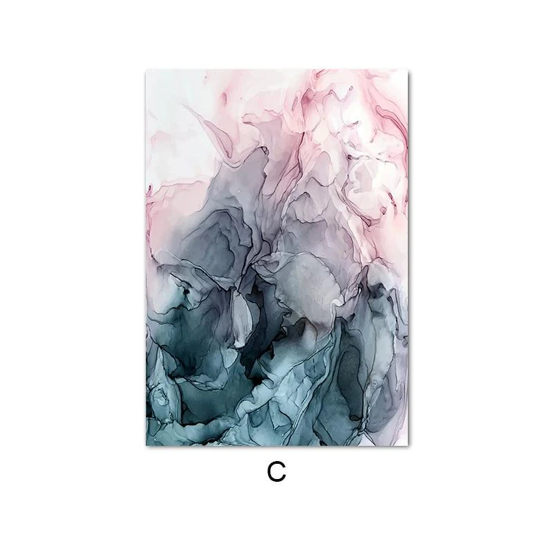 Abstract Ink Canvas Art - Image 10