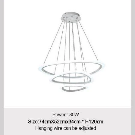 Acrylic Ring Chandelier - Image 8