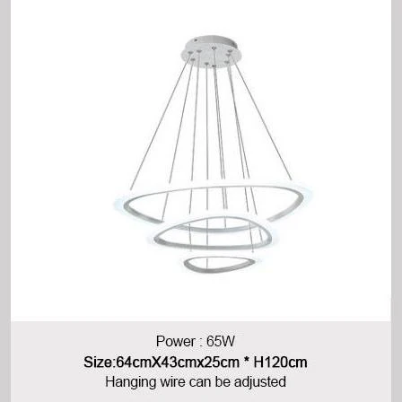 Acrylic Ring Chandelier - Image 9