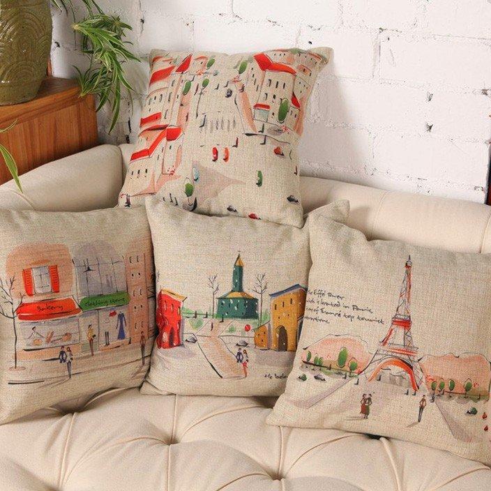 American Village Linen Cushion Covers - Image 3