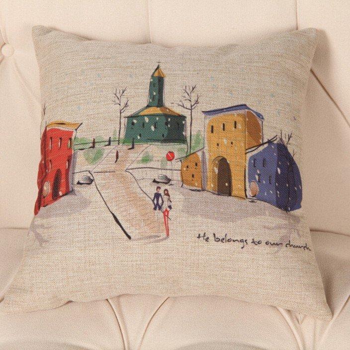 American Village Linen Cushion Covers - Image 4