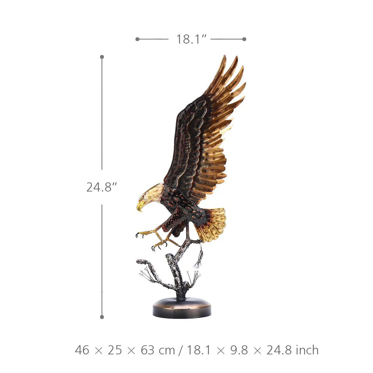 Bald Eagle Sculpture - Image 6