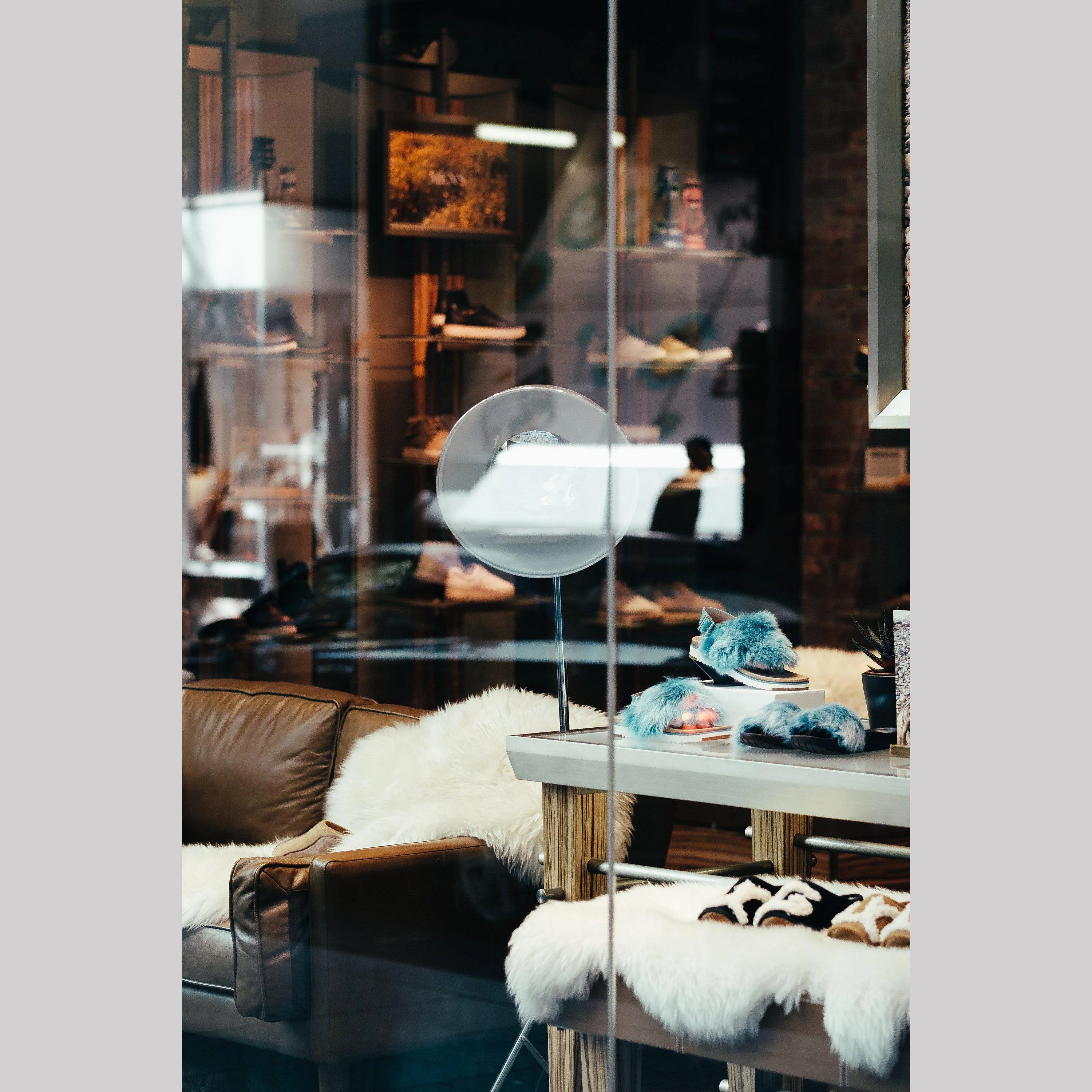 Ivory Lambskin Rug - Image 4