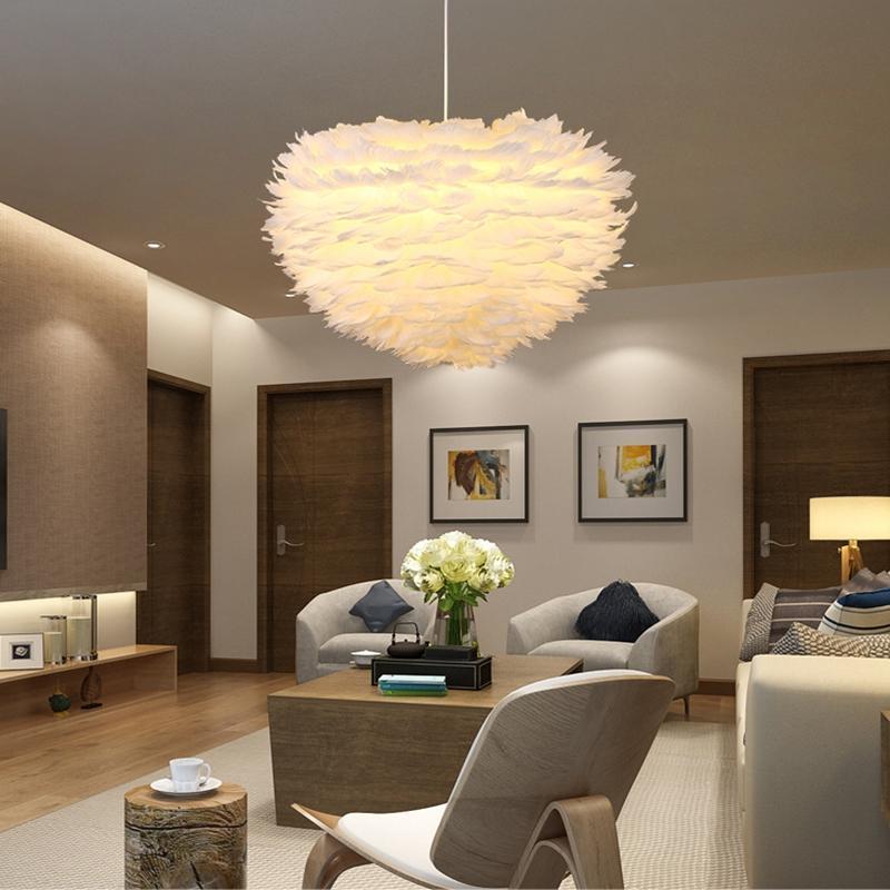 Feather Pendant Lamp - Image 4