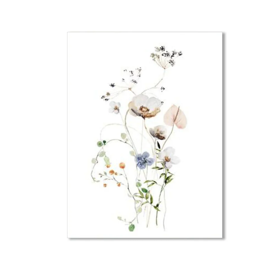 Floral Bloom Botanical Canvas - Image 4