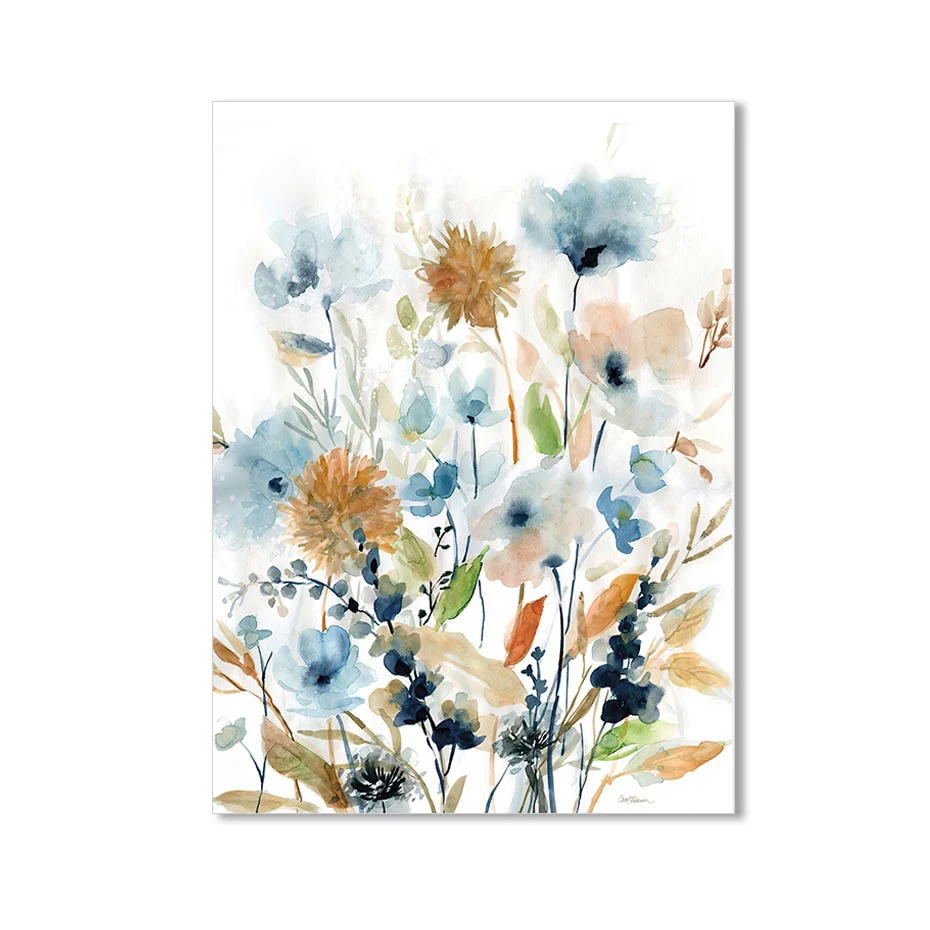 Floral Bloom Botanical Canvas - Image 5