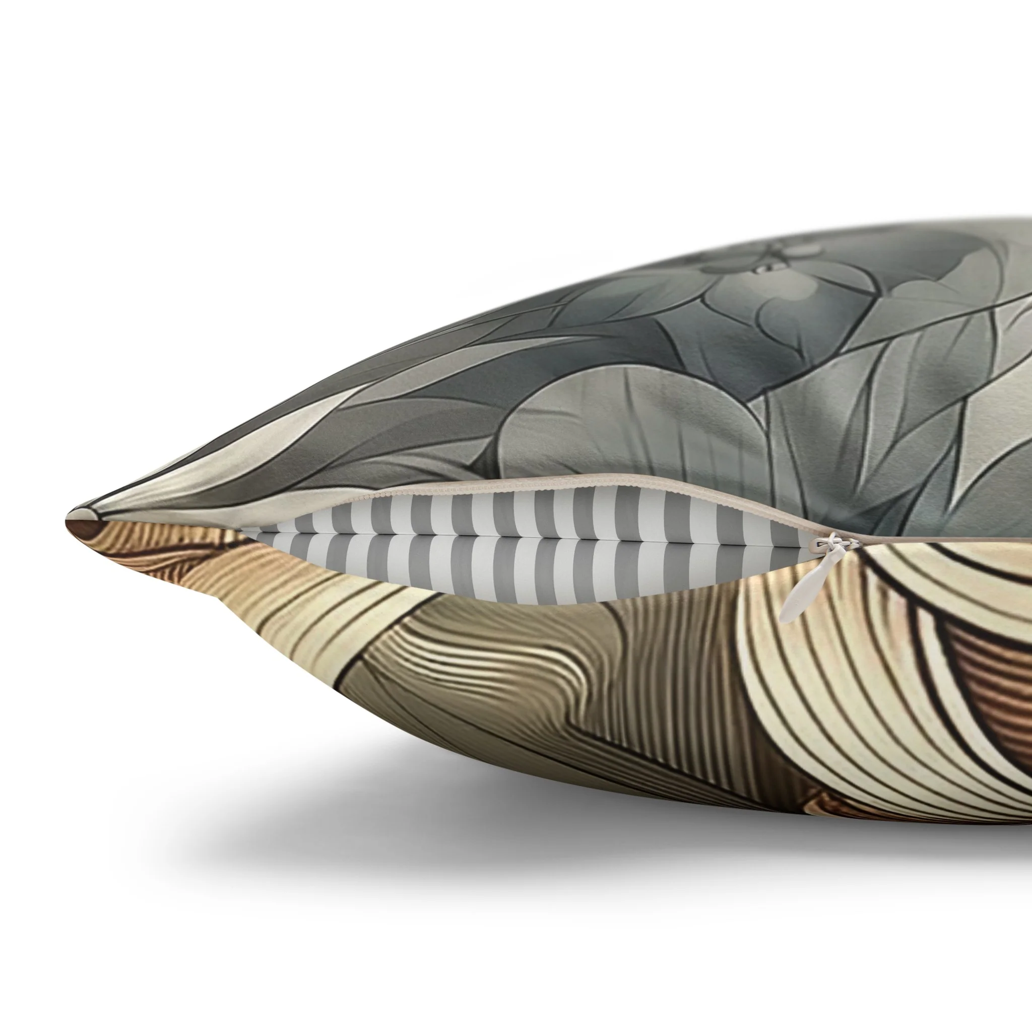 Floral Suede Double Sided Pillowcase - Image 11