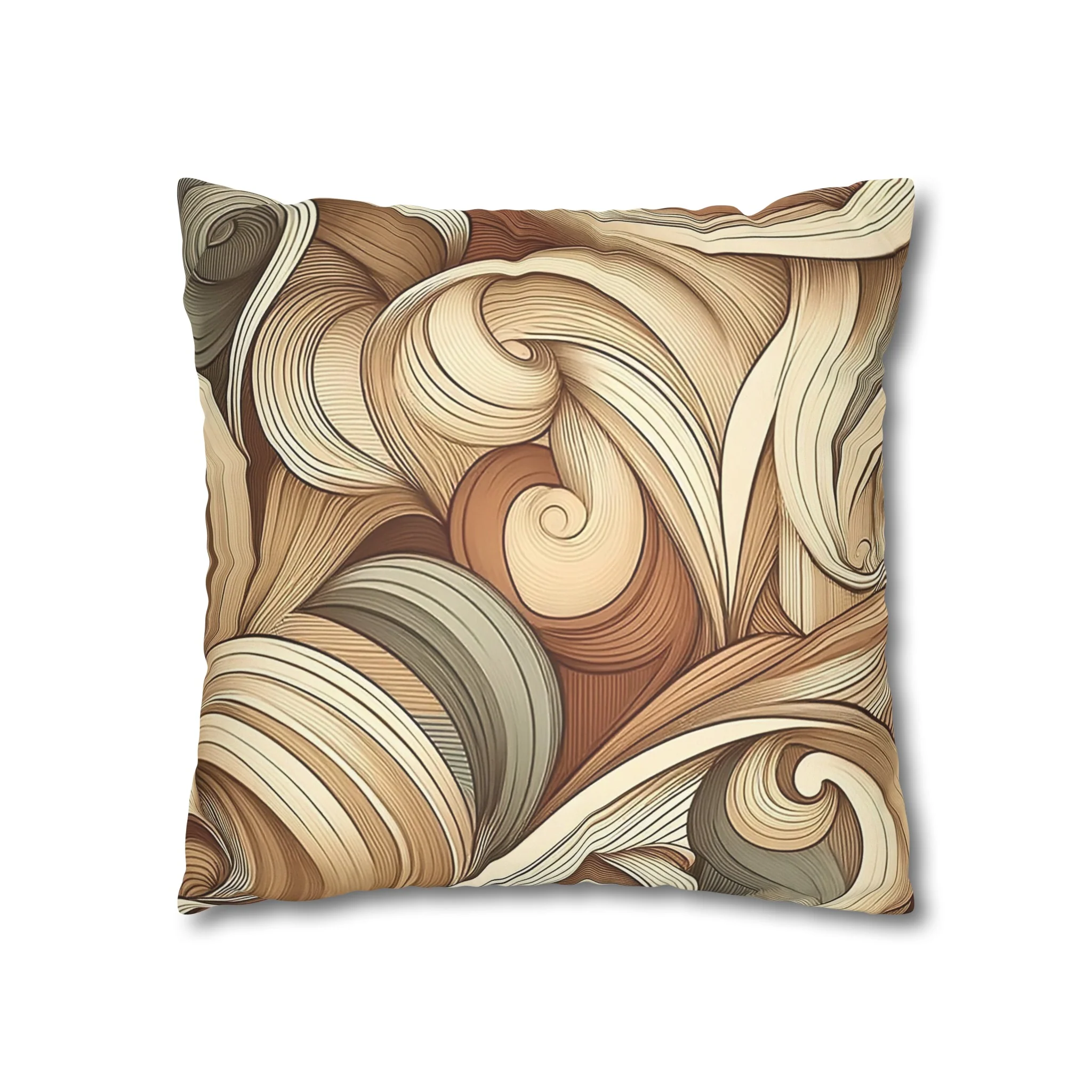 Floral Suede Double Sided Pillowcase - Image 15