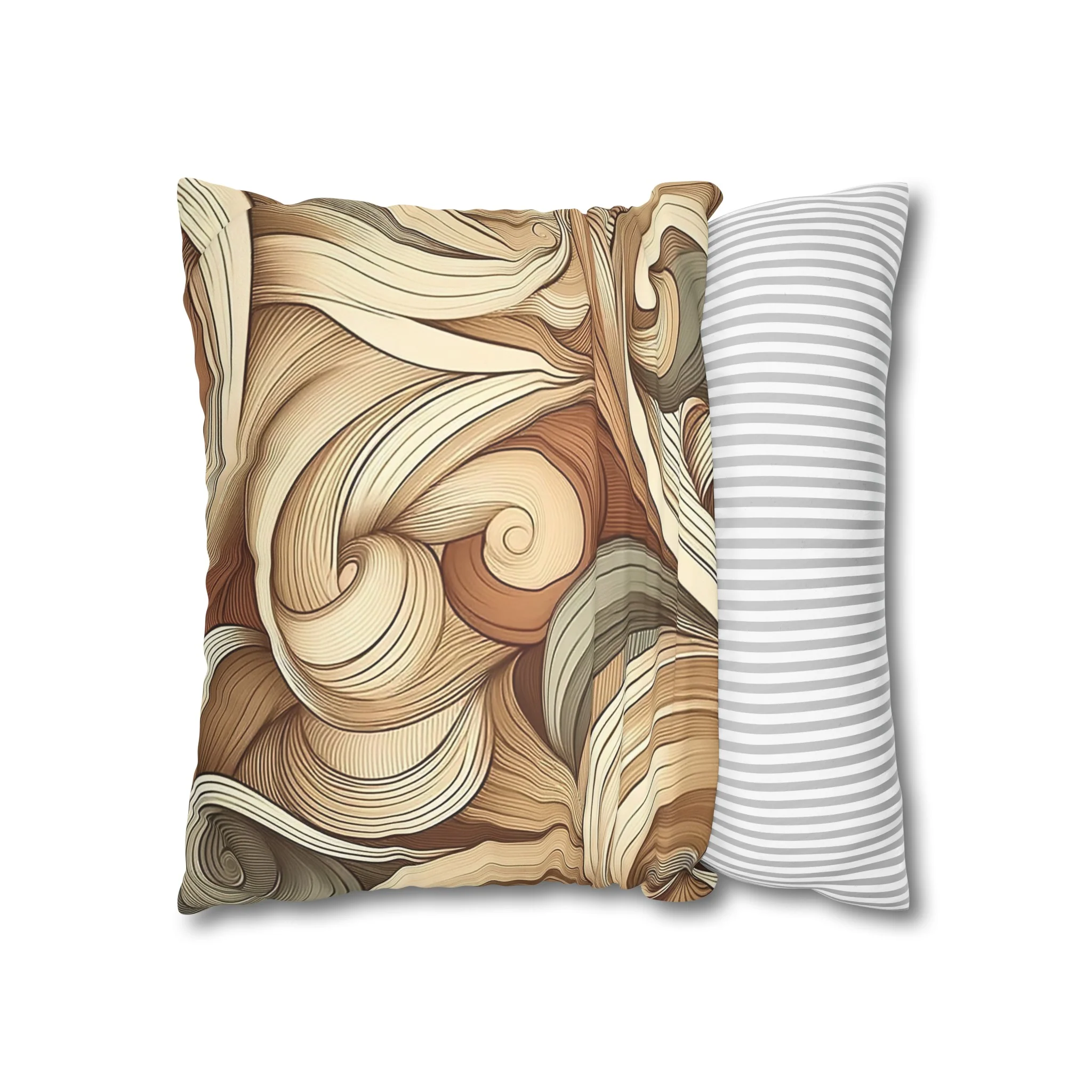 Floral Suede Double Sided Pillowcase - Image 16