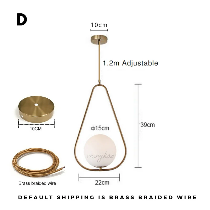 Glowing Orbit Pendant Lamp - Image 11