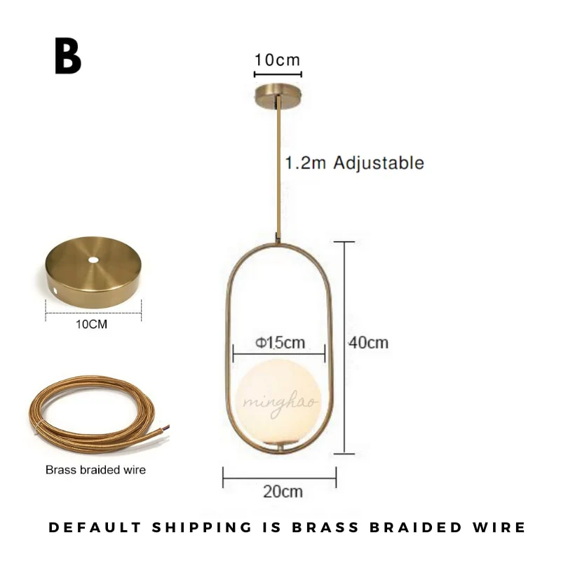 Glowing Orbit Pendant Lamp - Image 14