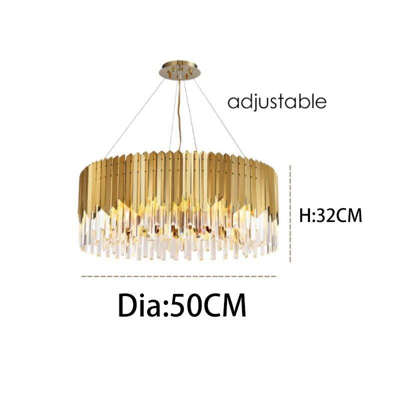 Luxe Gold Hanging Light - Image 10