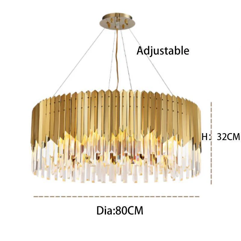 Luxe Gold Hanging Light - Image 12