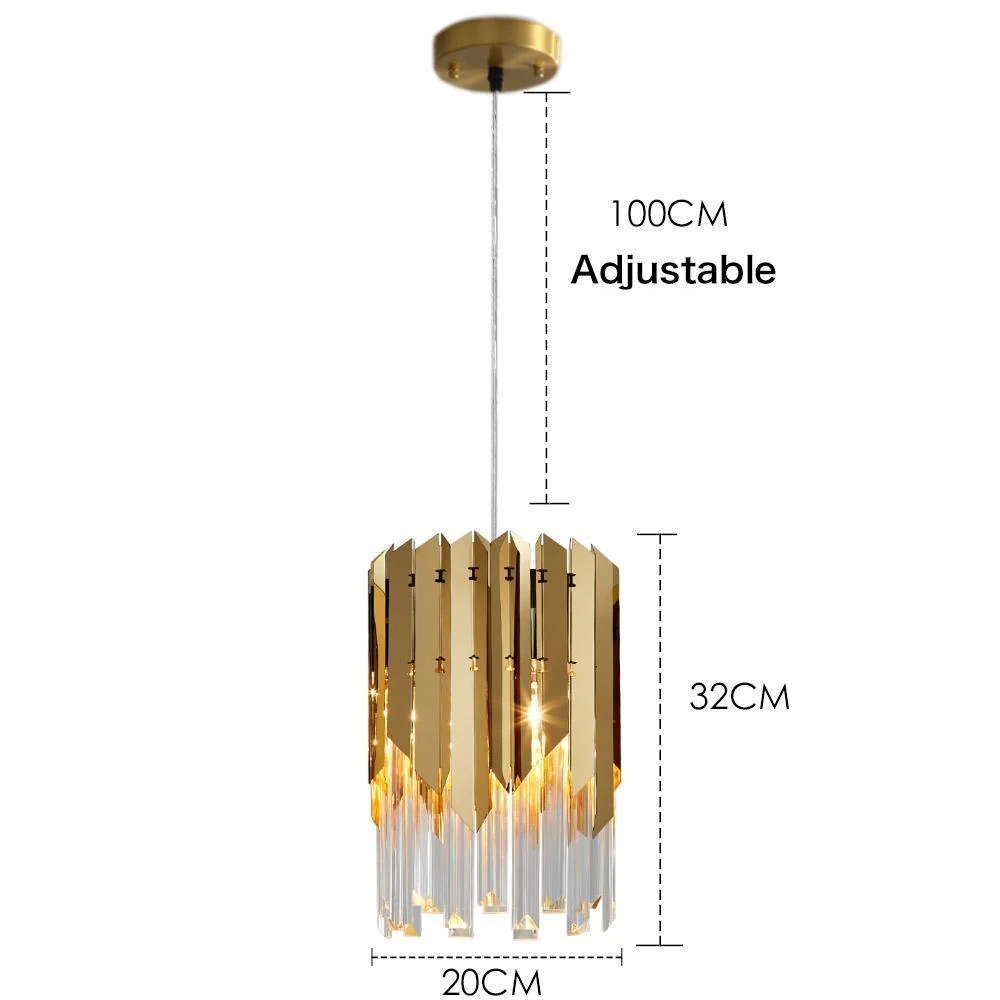 Luxe Gold Hanging Light - Image 13
