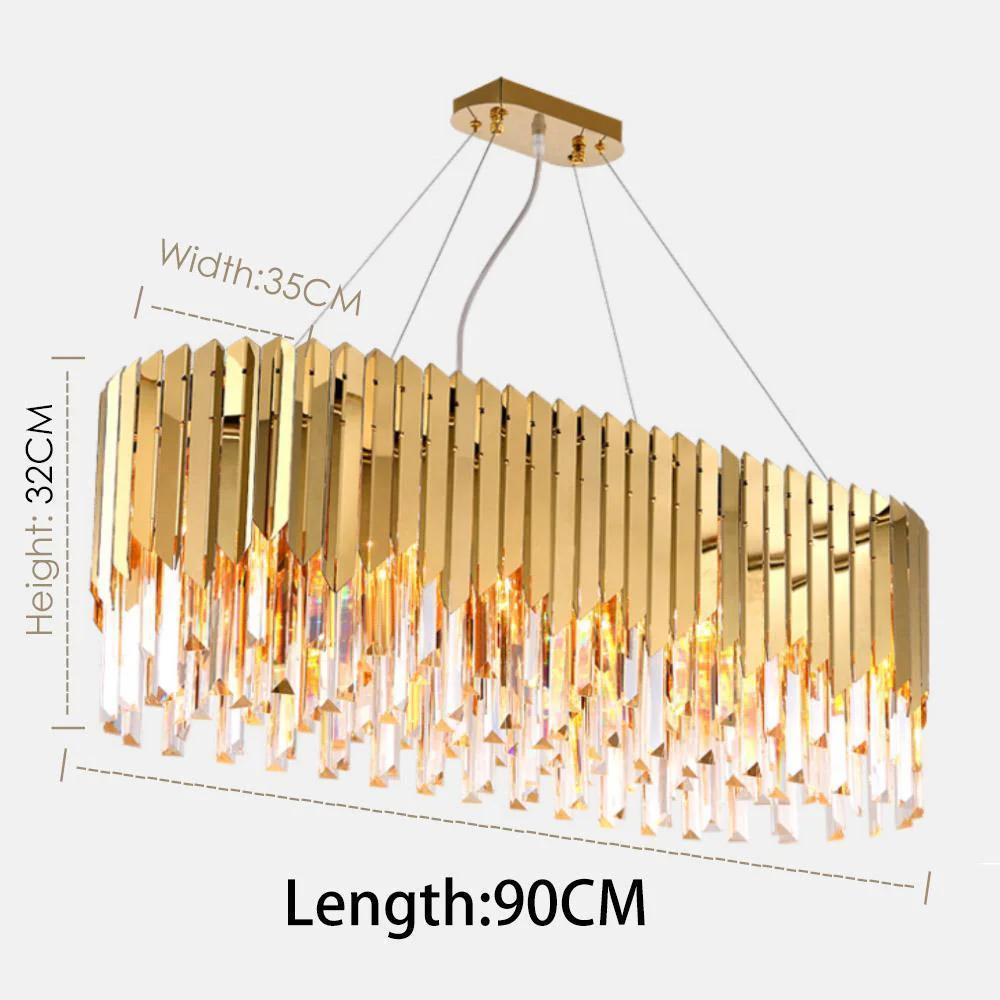 Luxe Gold Hanging Light - Image 14