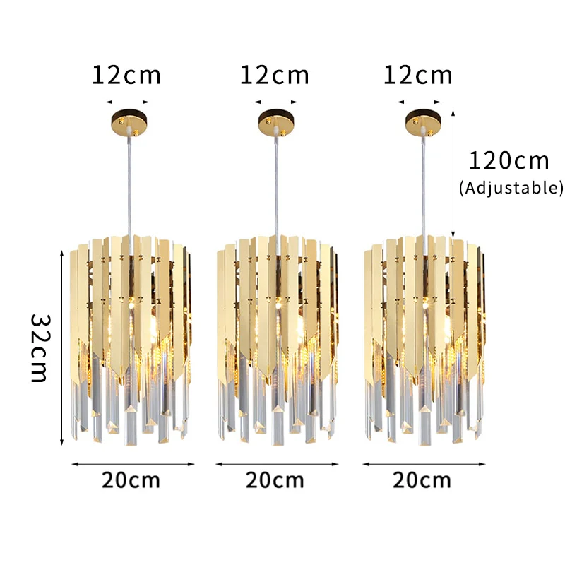 Luxe Gold Hanging Light - Image 15
