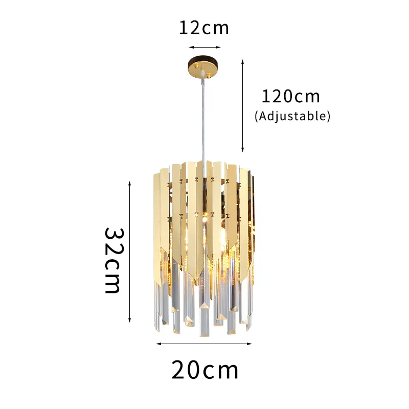 Luxe Gold Hanging Light - Image 16