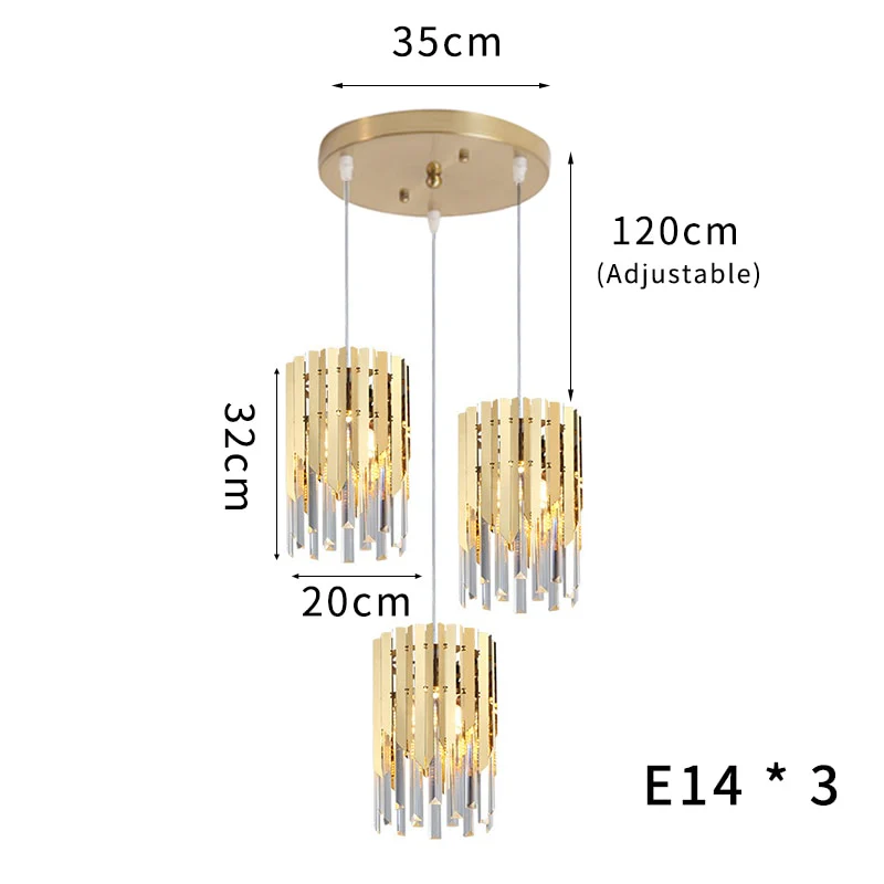 Luxe Gold Hanging Light - Image 18