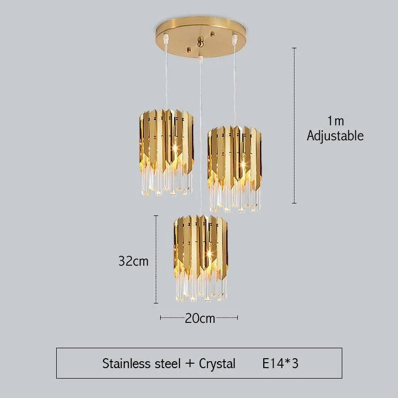 Luxe Gold Hanging Light - Image 7