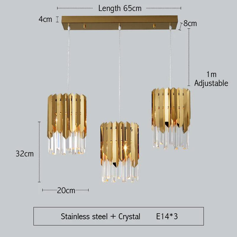 Luxe Gold Hanging Light - Image 8