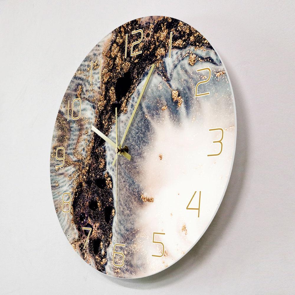 Marble Print Wall Clock - Image 3