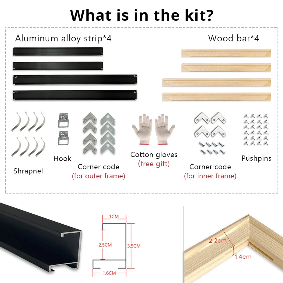 Metal Canvas Frame Kit - Image 16