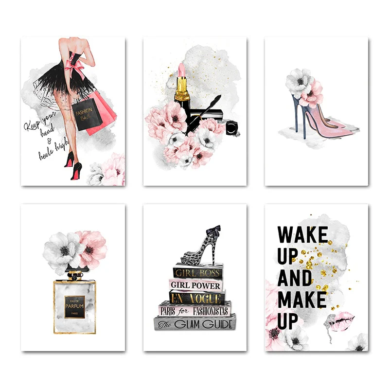 Modern Fashion Art Canvas - Image 14