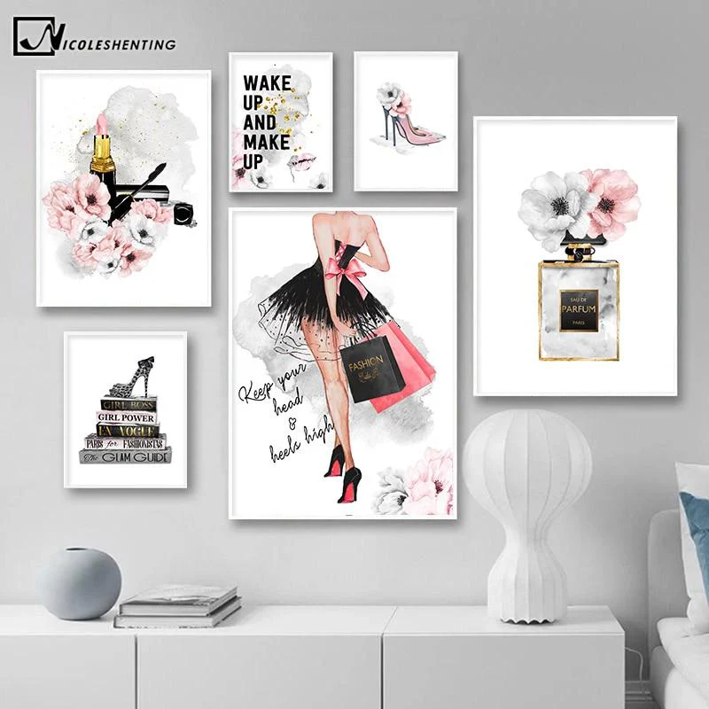 Modern Fashion Art Canvas - Image 7