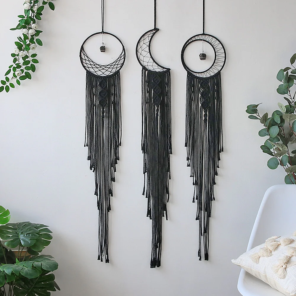 Moon Grace Macrame Dream Catchers - Image 4