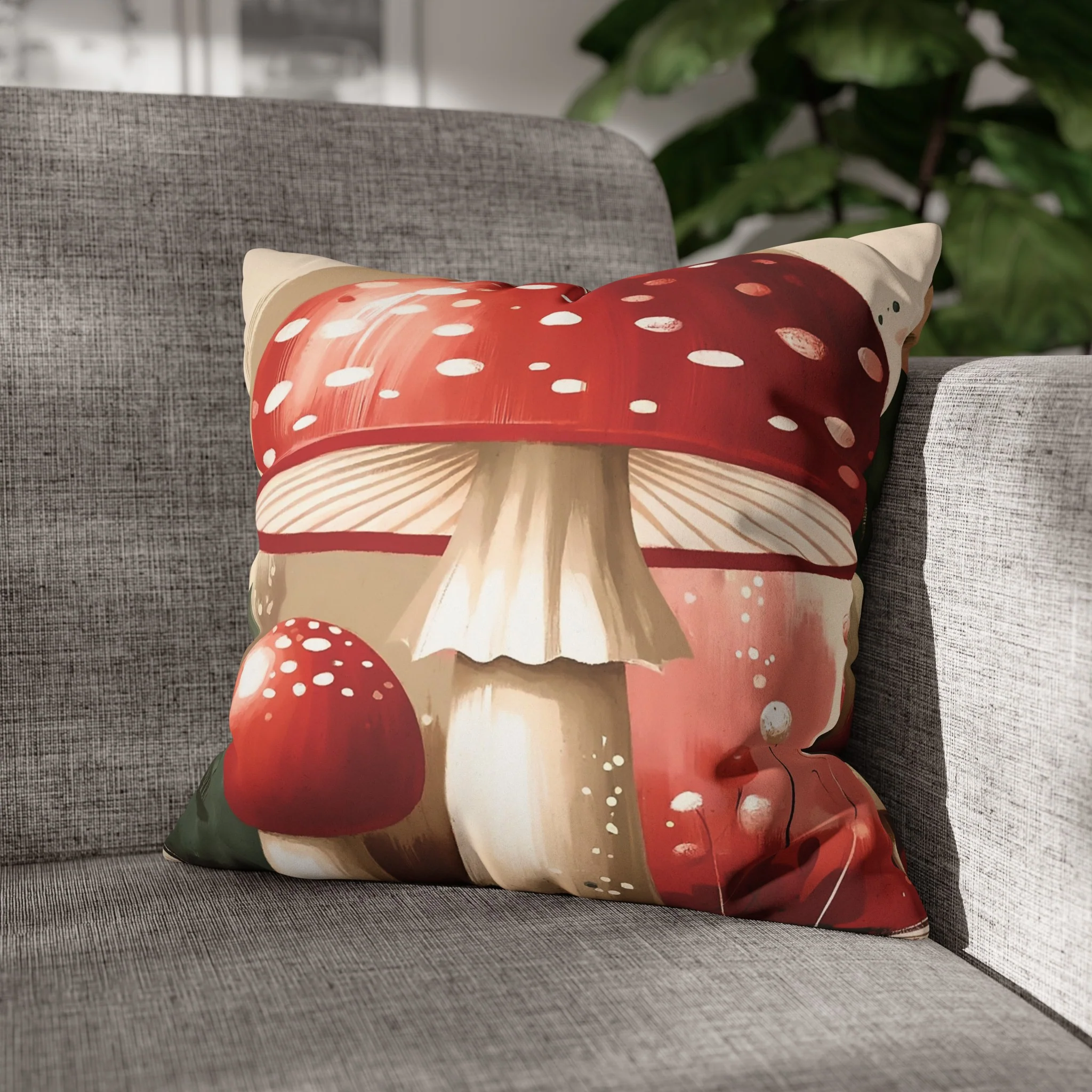 Mushroom Fantasy Double Sided Pillowcase - Image 18