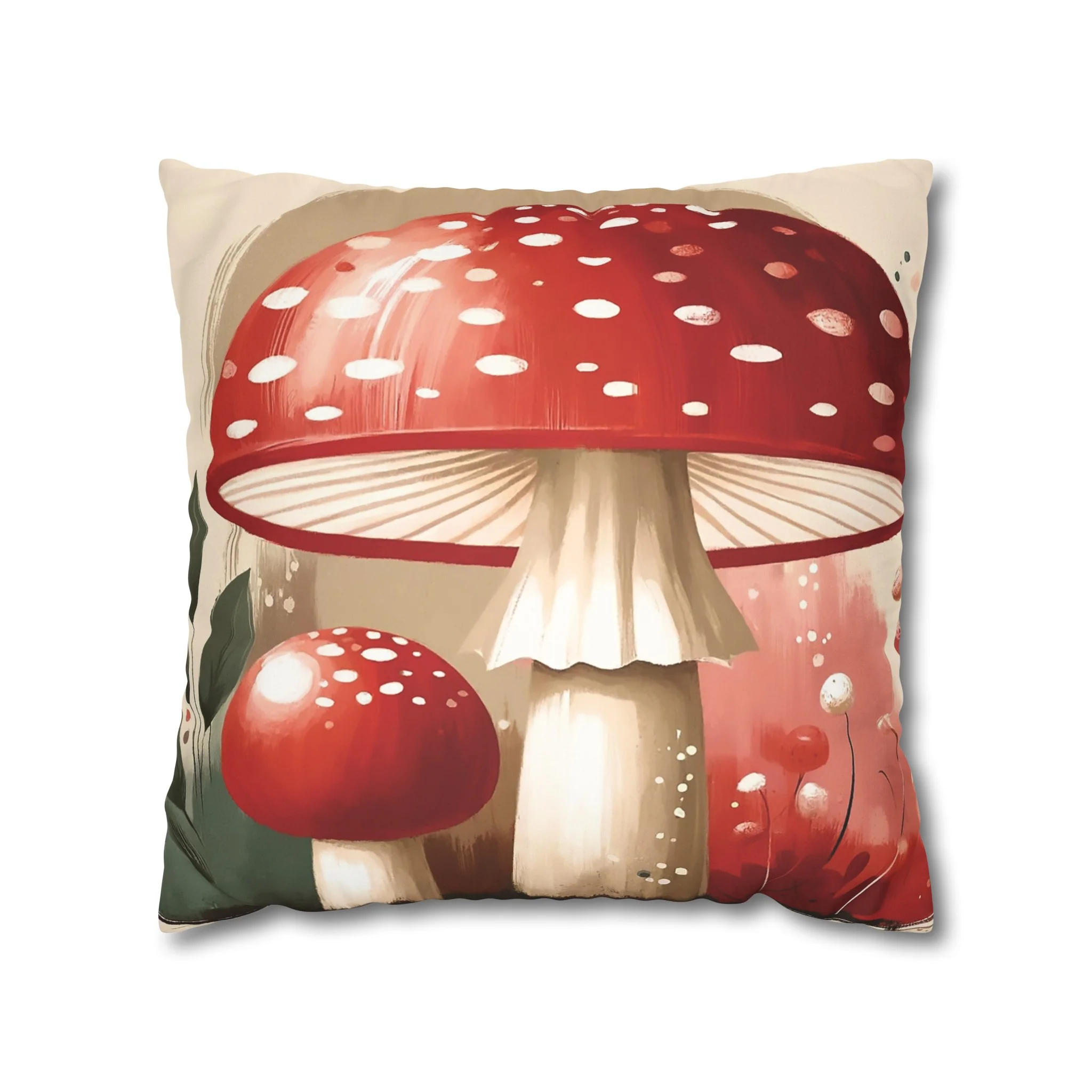 Mushroom Fantasy Double Sided Pillowcase - Image 19