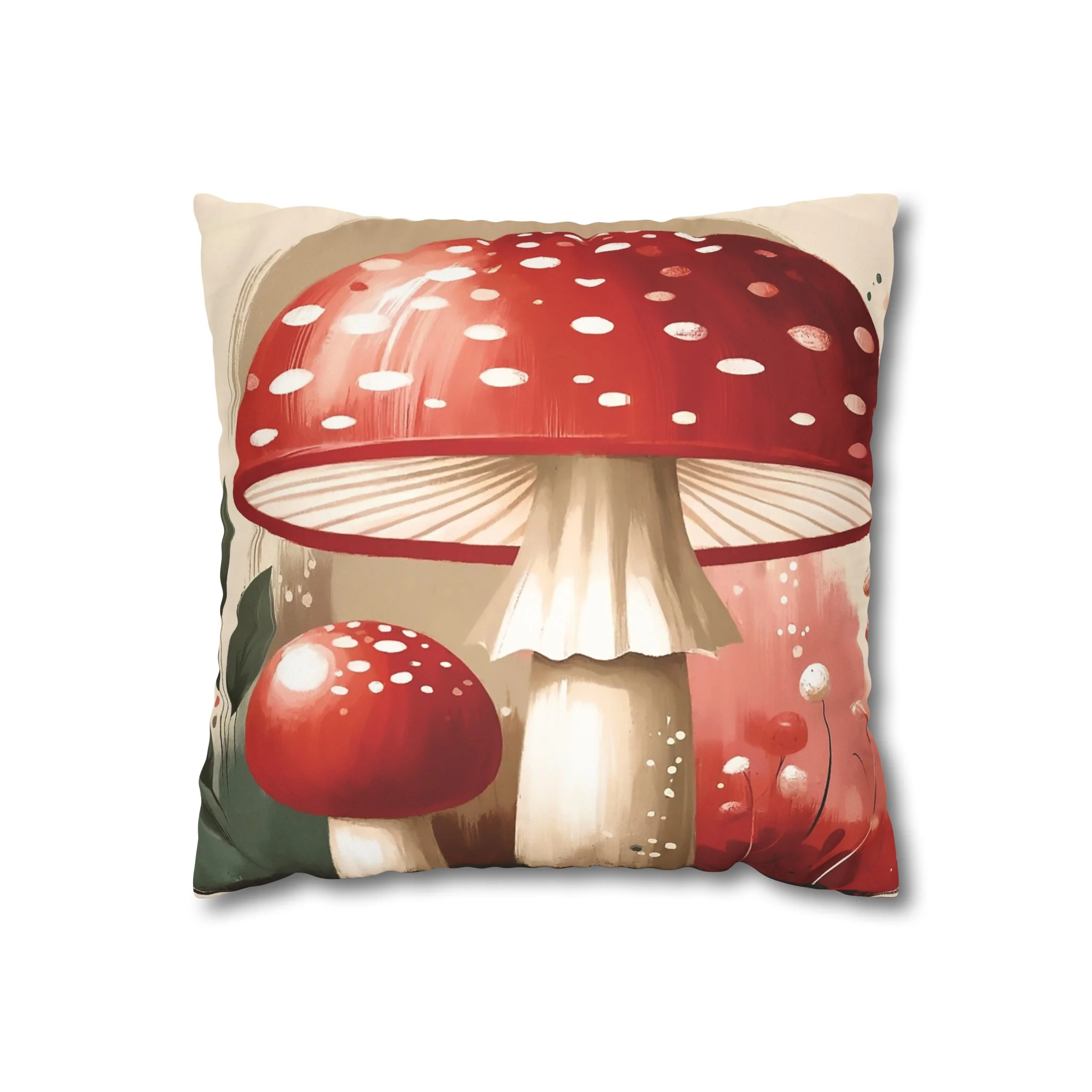 Mushroom Fantasy Double Sided Pillowcase - Image 6
