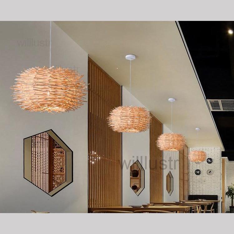 Nest Wicker Pendant Light - Image 3