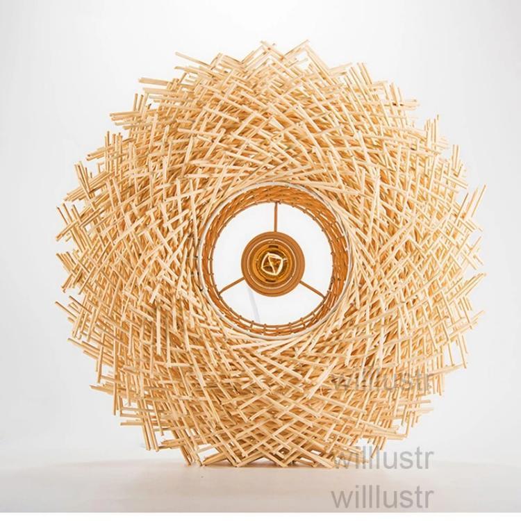 Nest Wicker Pendant Light - Image 7