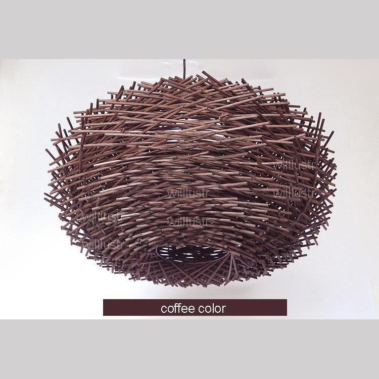 Nest Wicker Pendant Light - Image 8