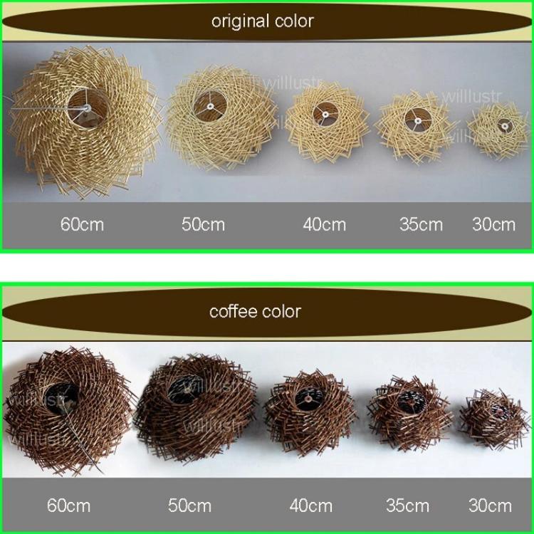 Nest Wicker Pendant Light - Image 9