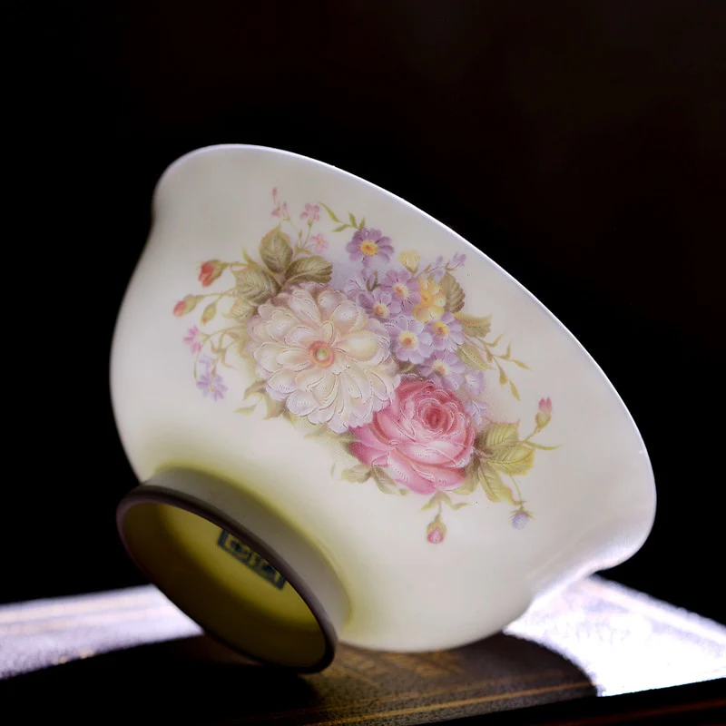 Pastoral Blooms Bone China Tea Set - Image 11