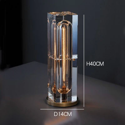 Postmodern Crystal Table Lamp - Image 9