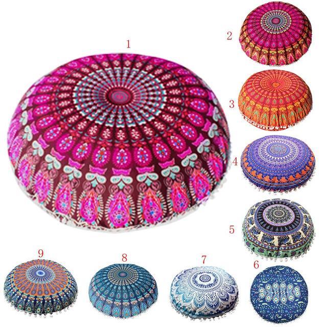 Round Boho Cushion Covers - Image 11