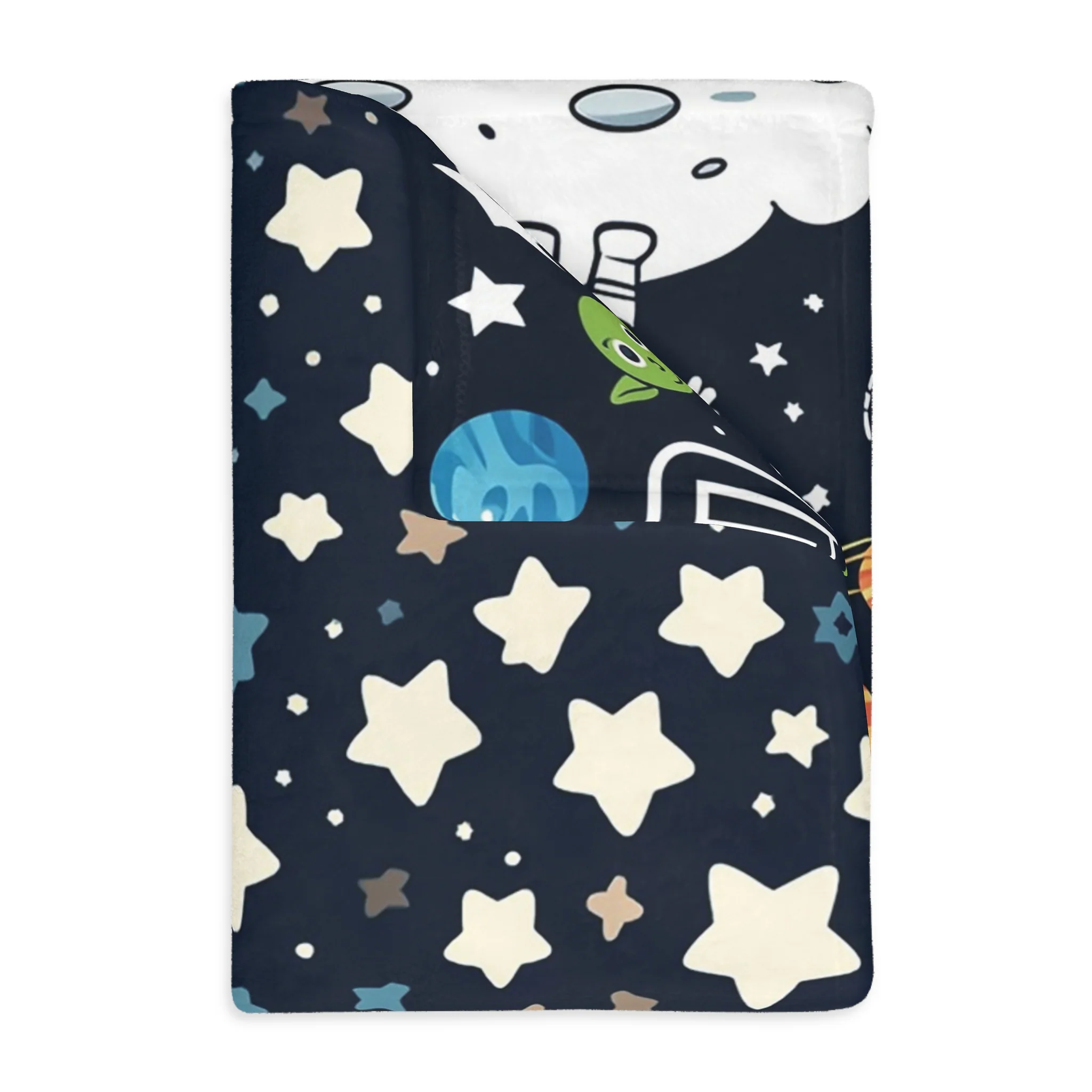 Snuggle Up Space Maze Double Sided Blanket - Image 5