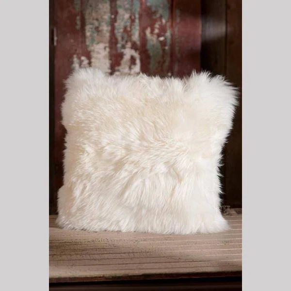 Square Sheepskin Cushion - Image 7