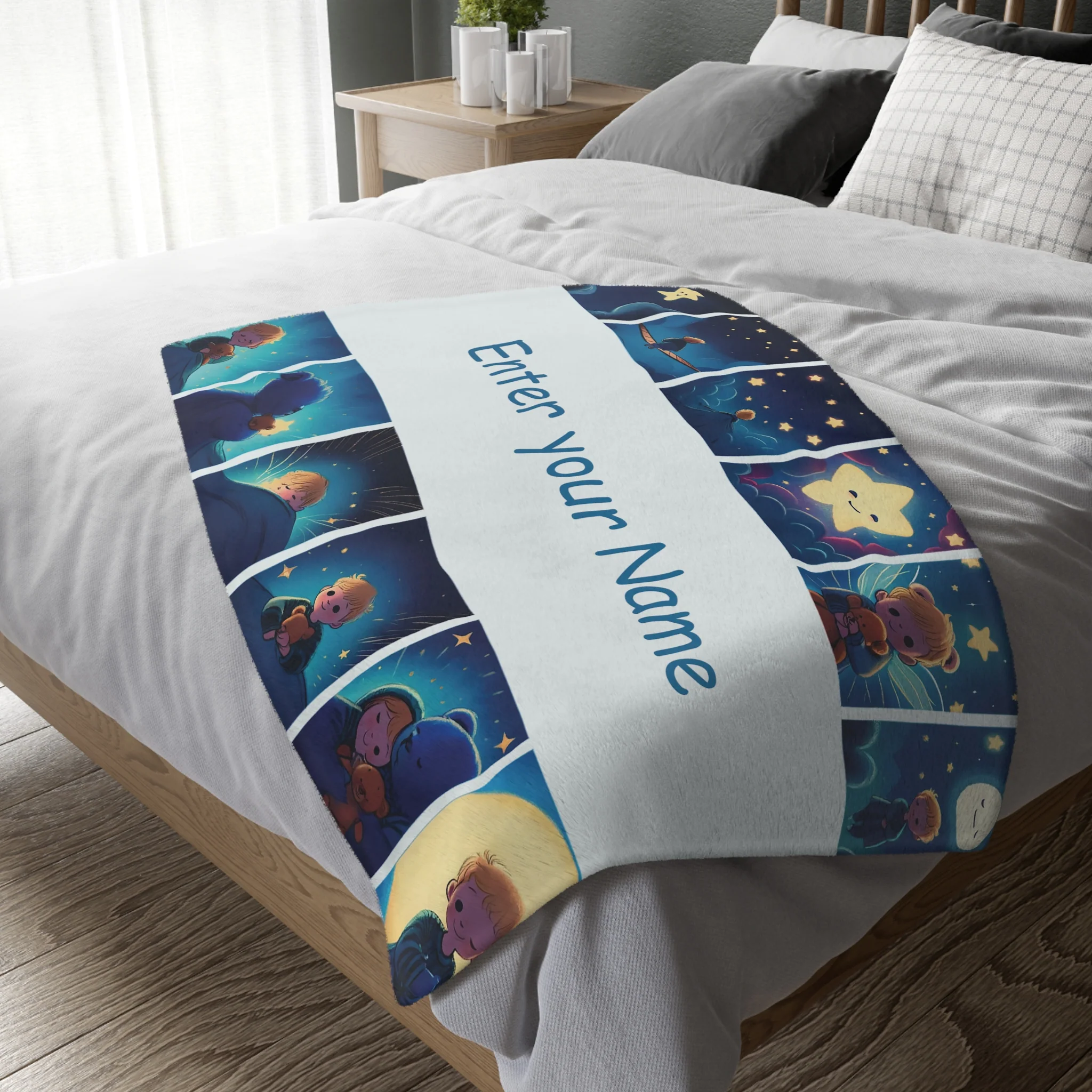 The Enchanted Star Gazing Double Sided Blanket - Image 5