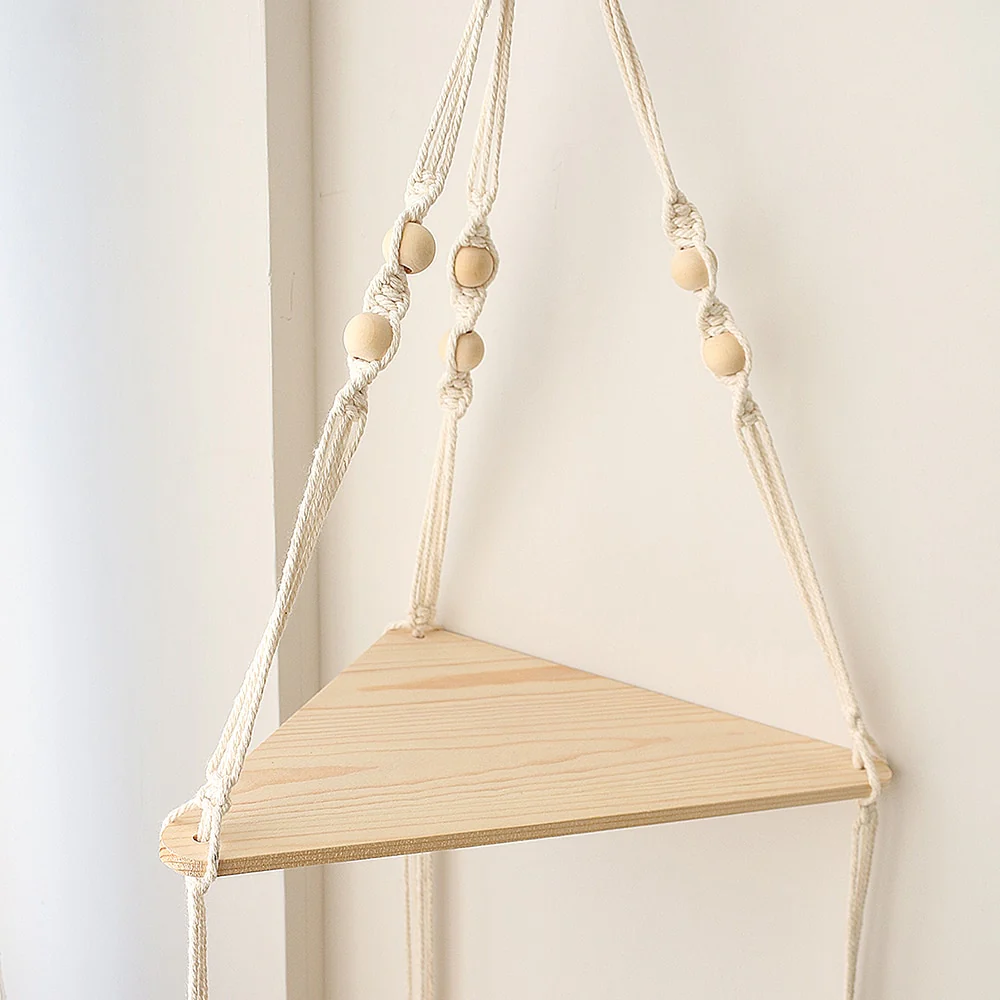 Triangle Tangle Macrame Shelves - Image 7