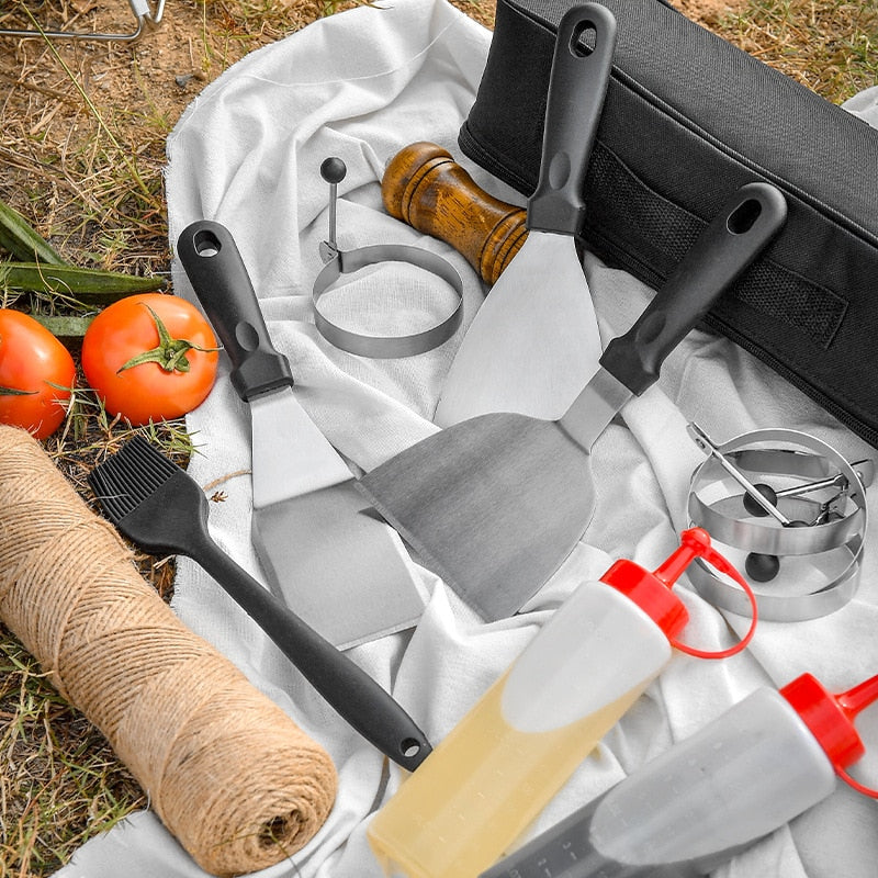 Ultimate Stainless Steel BBQ Tools Set - Image 5