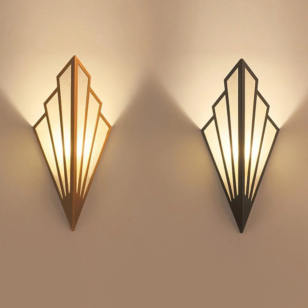 Vintage Fan Wall Lamp - Image 4