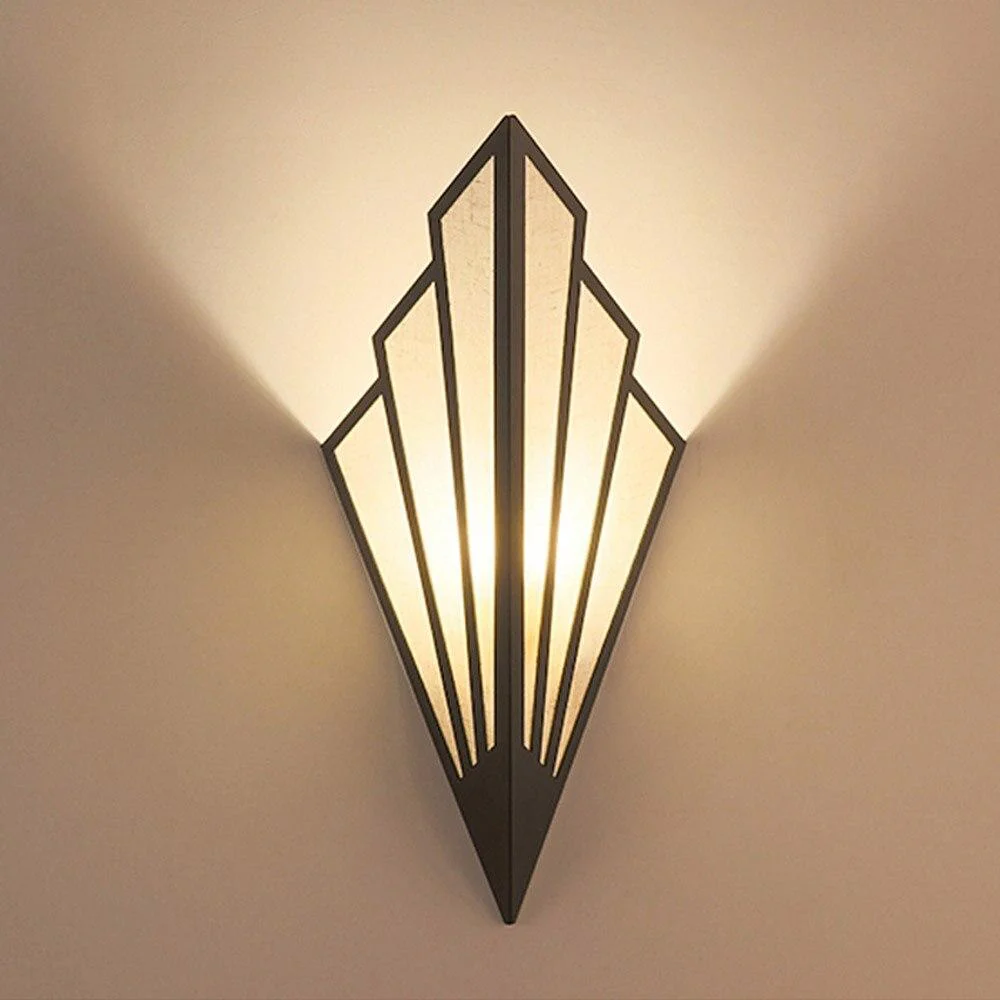 Vintage Fan Wall Lamp - Image 6