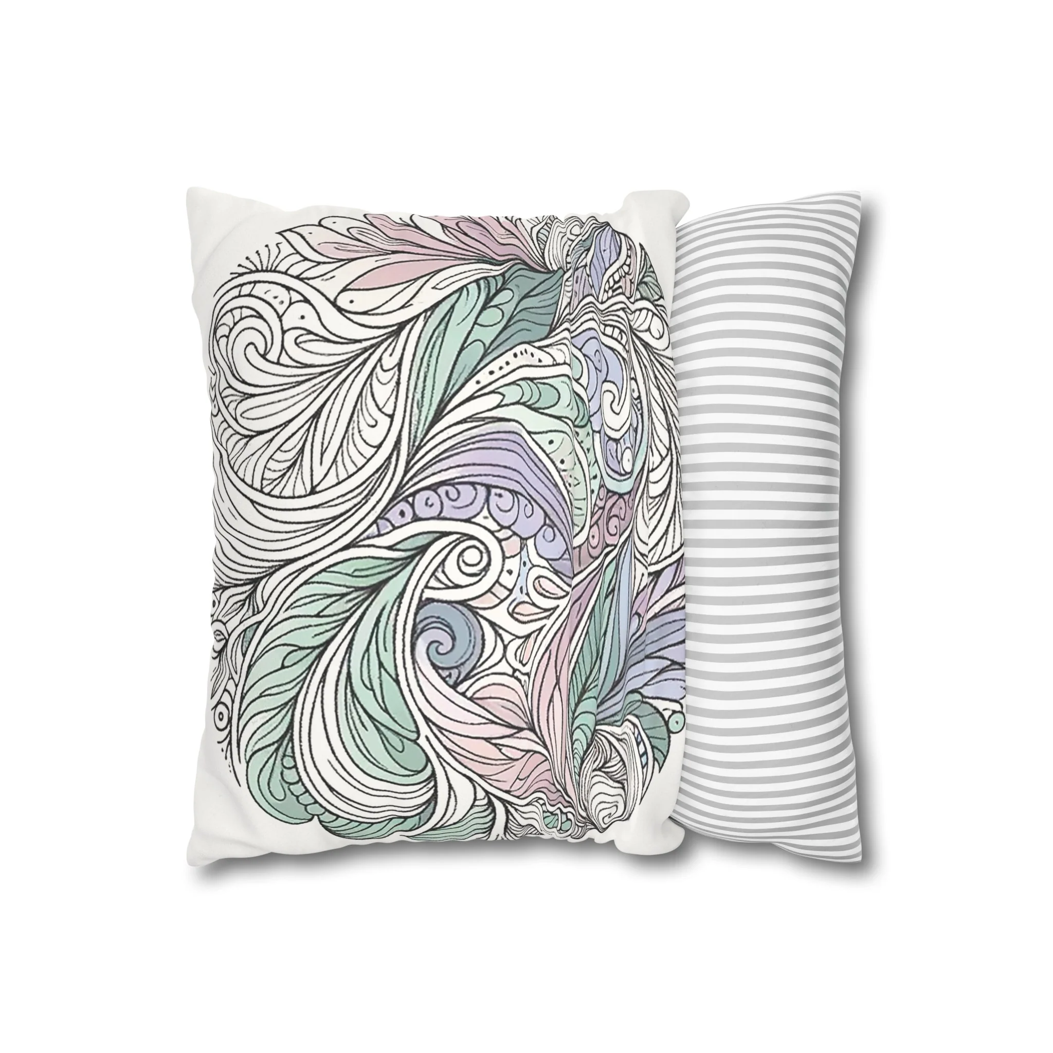 Zentangle Bliss Double Sided Pillowcase - Image 11