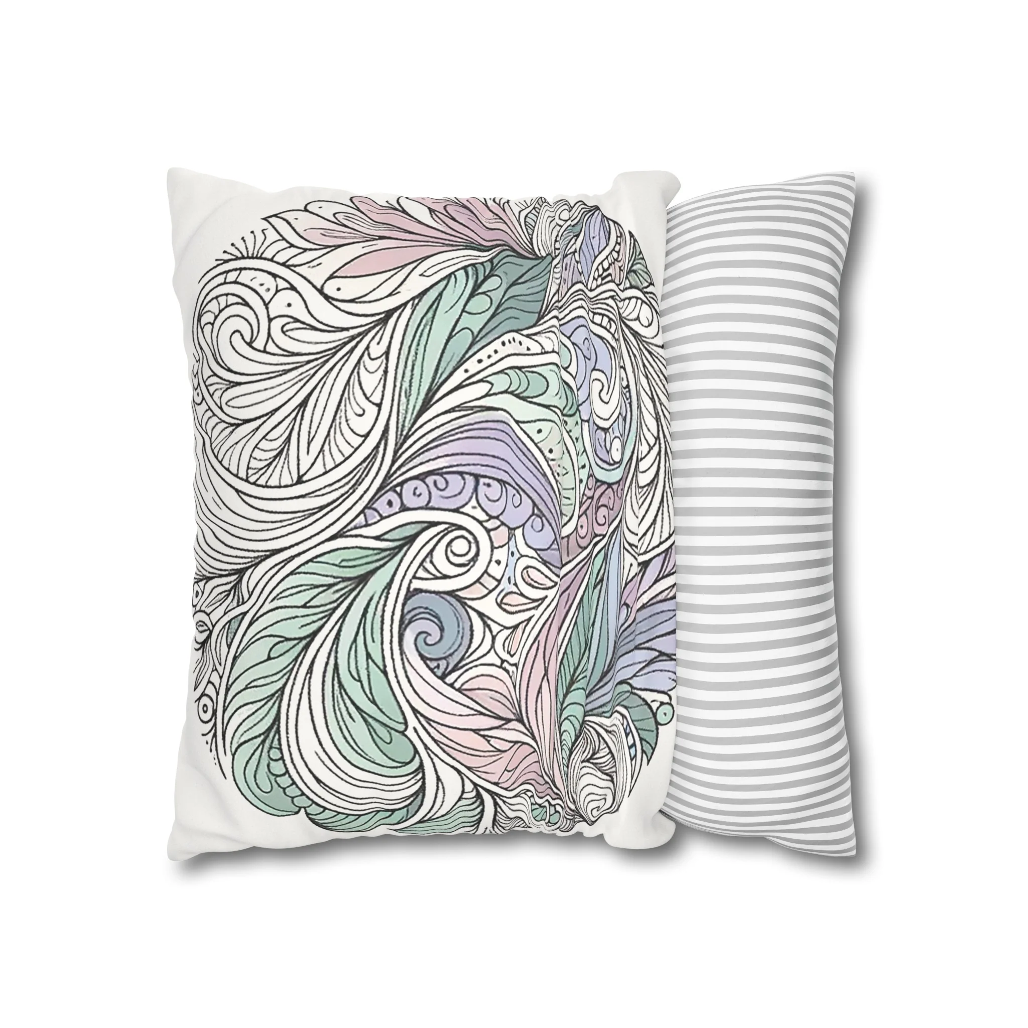 Zentangle Bliss Double Sided Pillowcase - Image 16