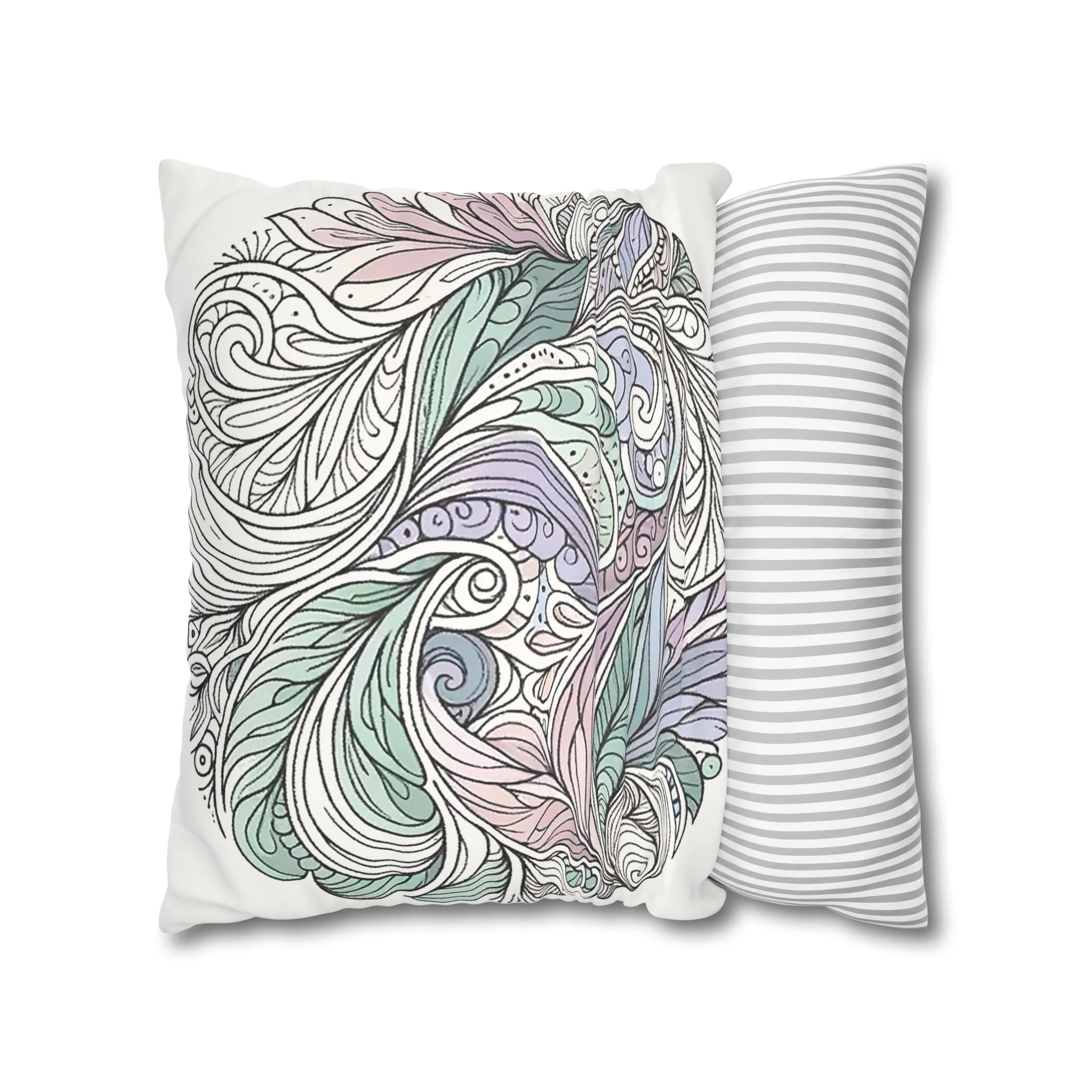 Zentangle Bliss Double Sided Pillowcase - Image 22
